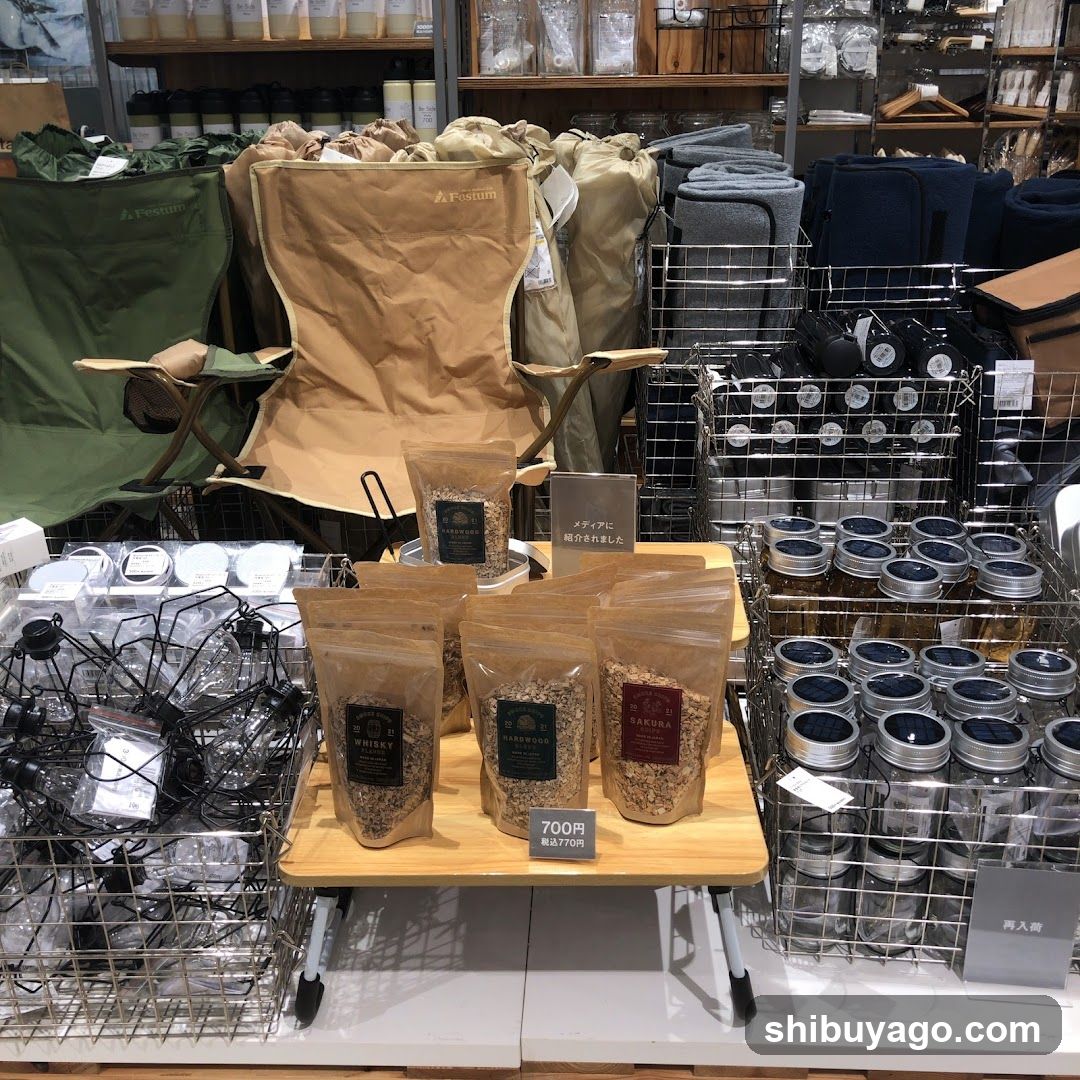 Camping and Outdoor Gear Display