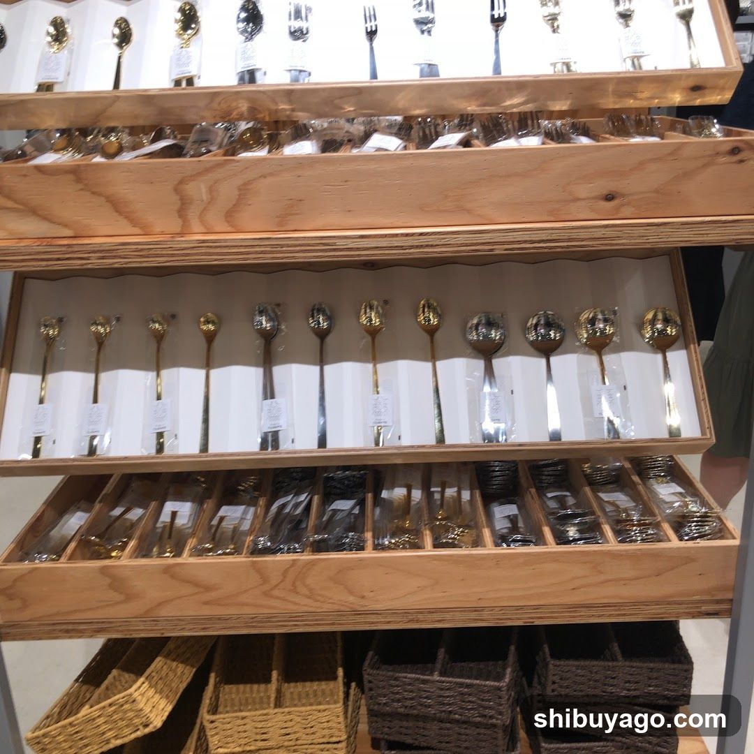 Cutlery Display Rack
