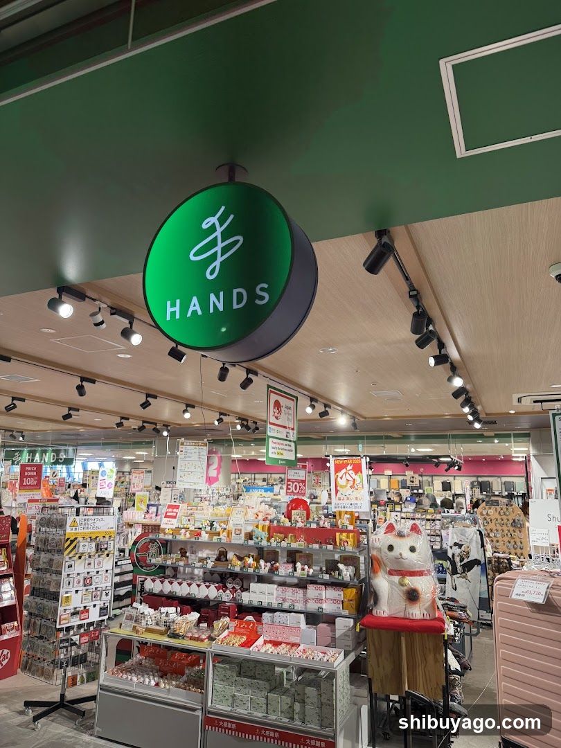 Hands Store Interior