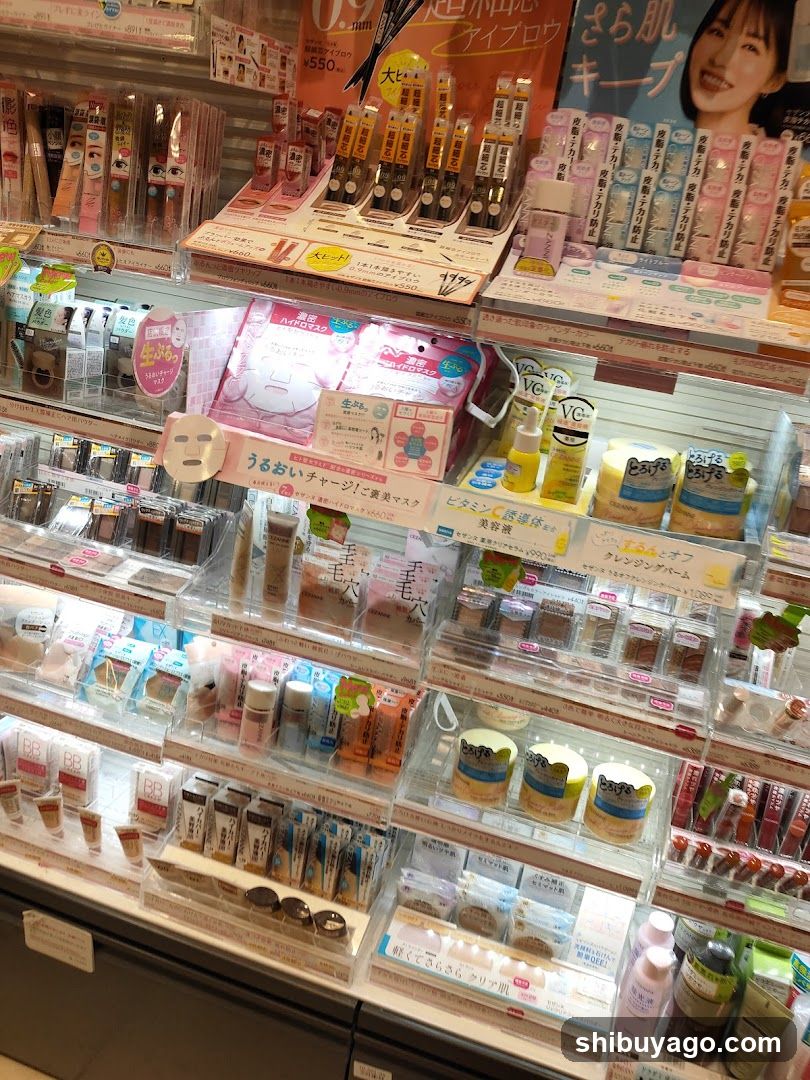 Japanese Beauty Product Display