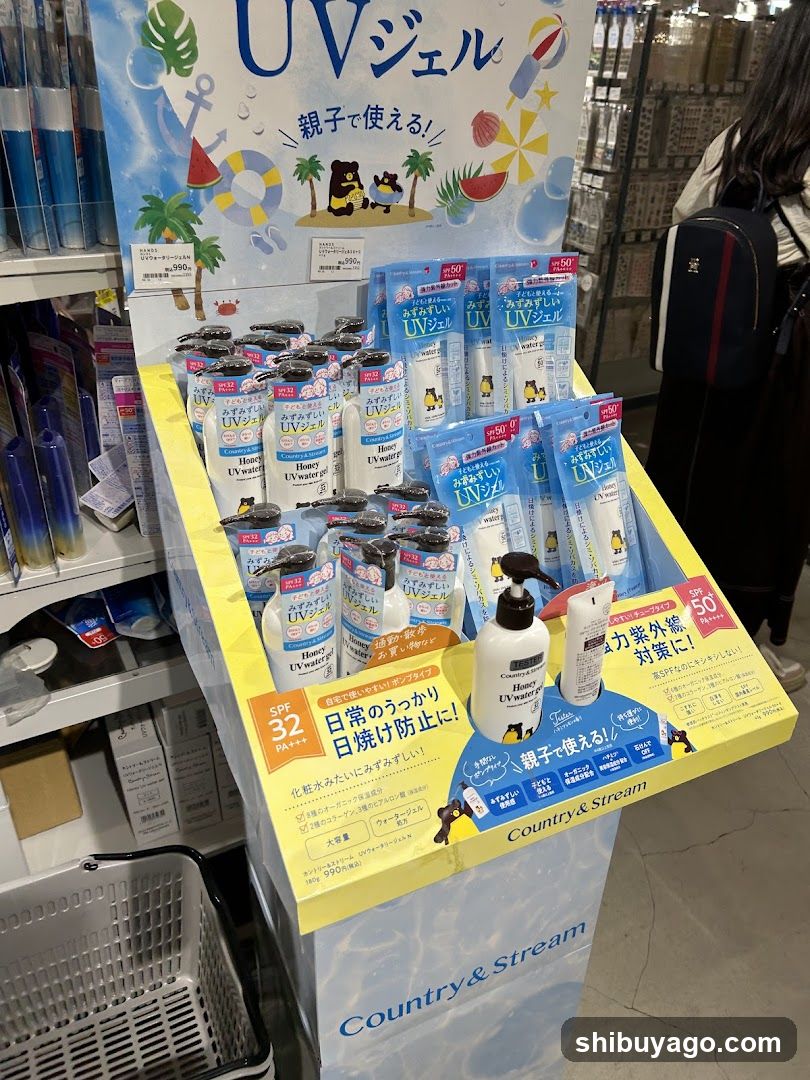 UV Jelly Product Display