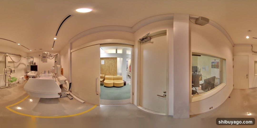 Medical Interior Hallway