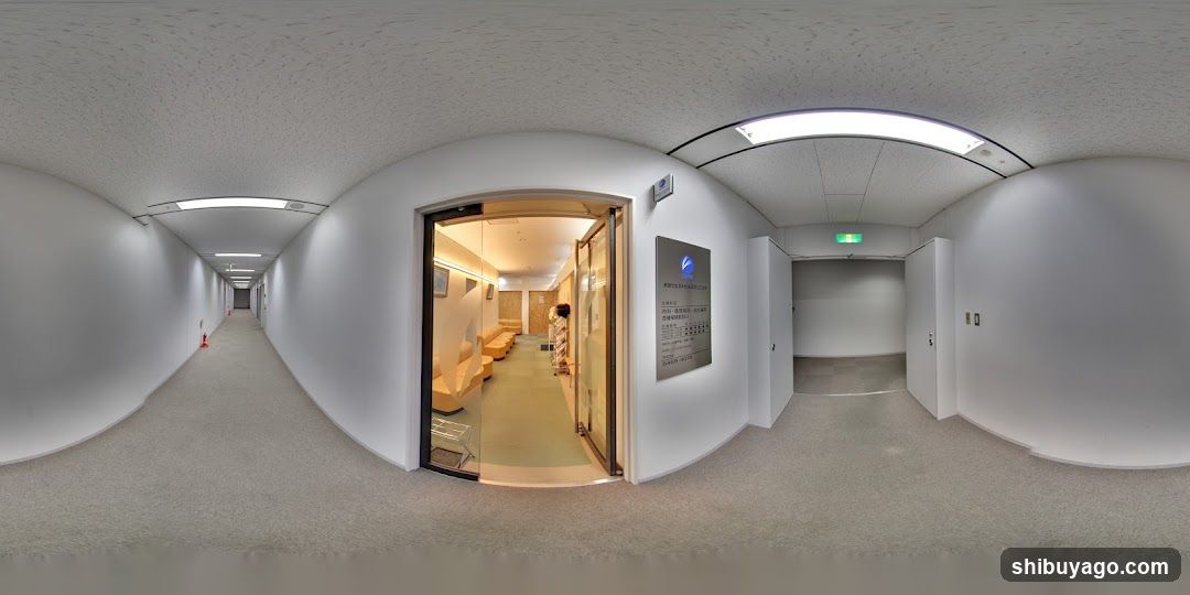 Interior Hallway with Seating Area