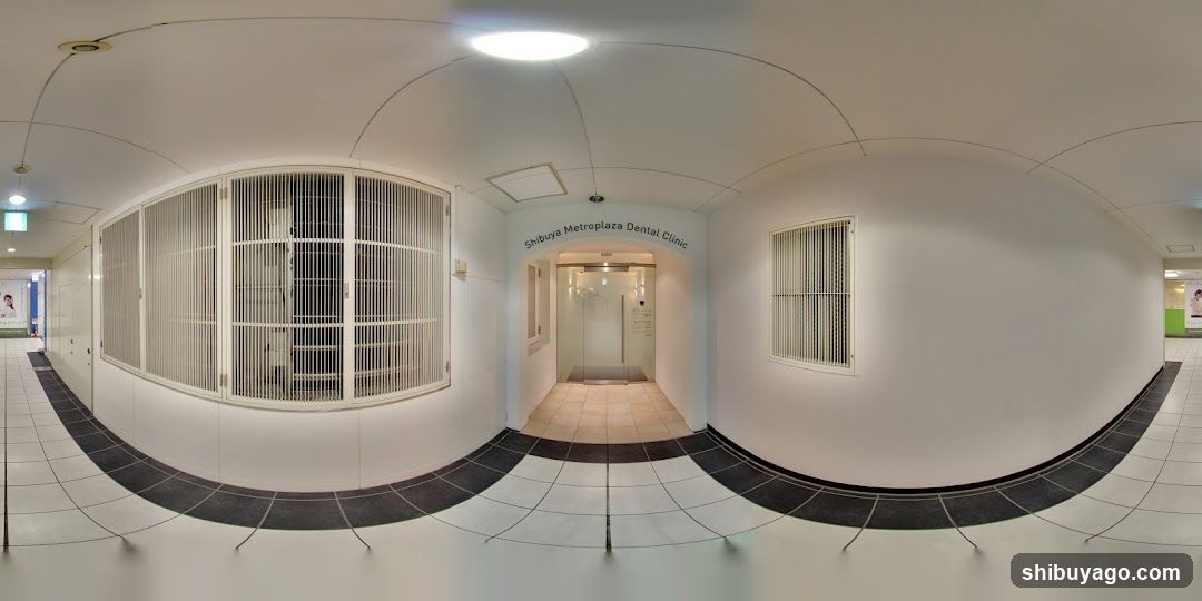 Shibuya Metroplaza Dental Clinic Interior Hallway
