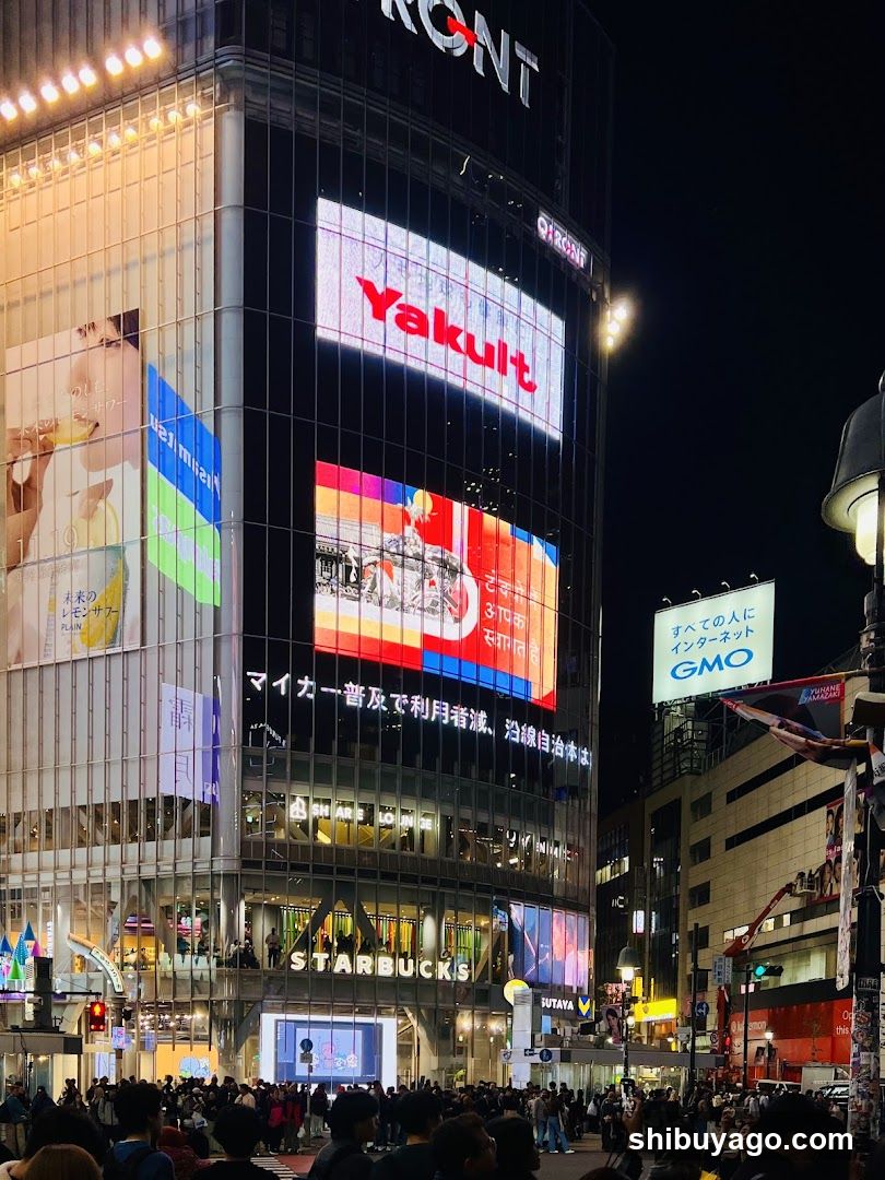 Yakult Building Night View
