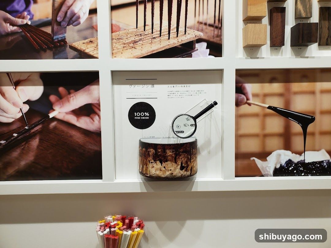 Woodworking and Lacquerware Display