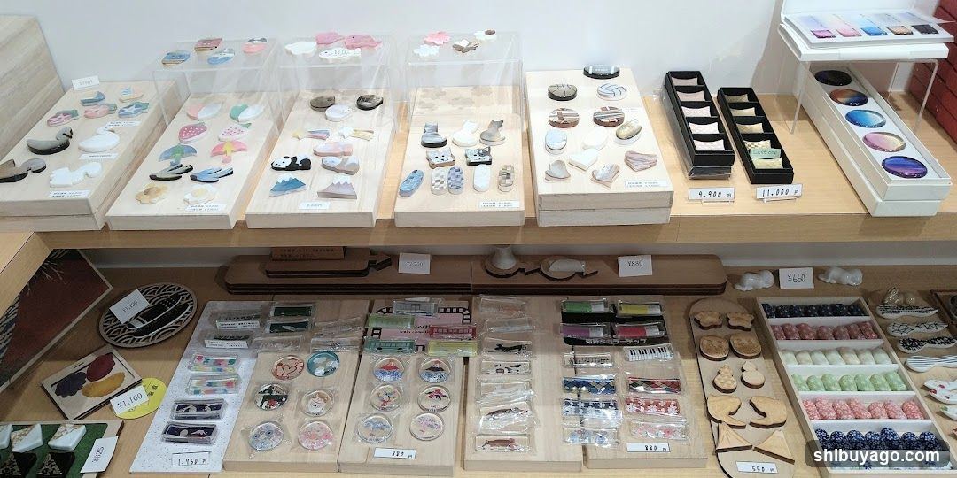 Handmade Crafts and Accessories Display