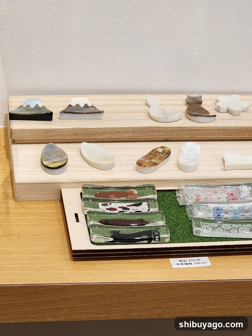 Ceramic and Glass Art Display
