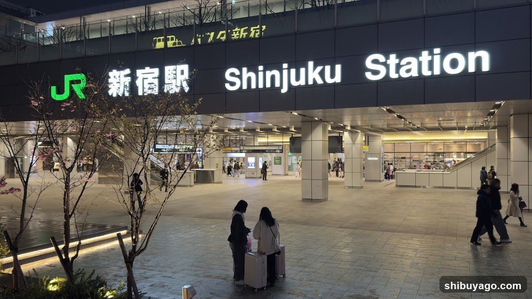 Shinjuku Station Entrance