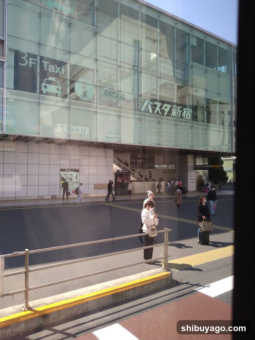 Taxi Station Entrance