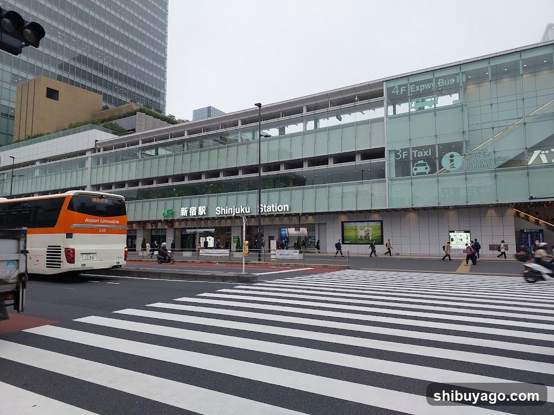 Shinjuku Station Exterior