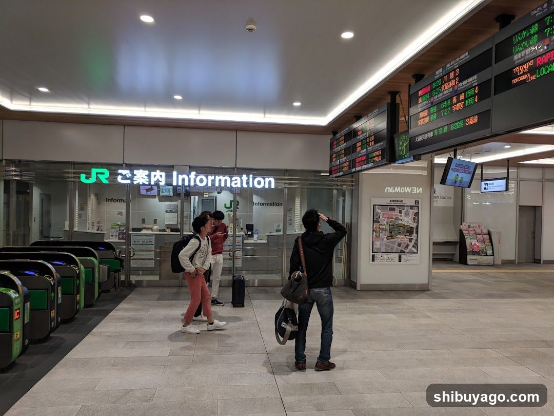 JR Station Interior