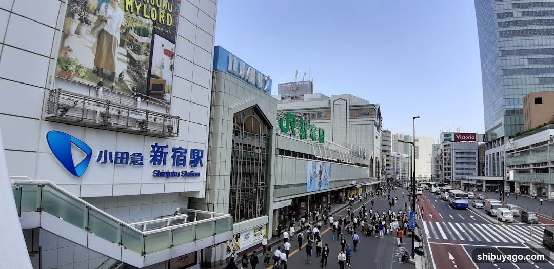 Shinjuku Station Exterior View