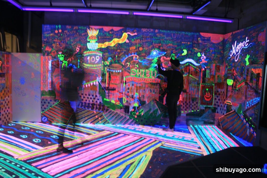 Neon Art Installation