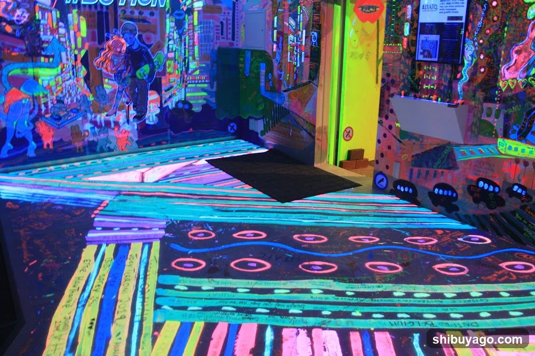 Neon Art Installation