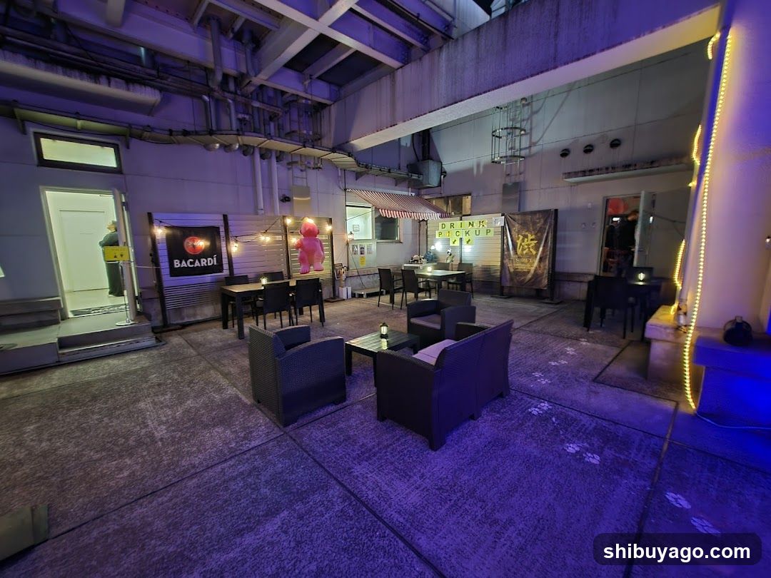 Outdoor Lounge Area