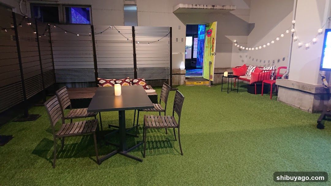 Outdoor Lounge Area
