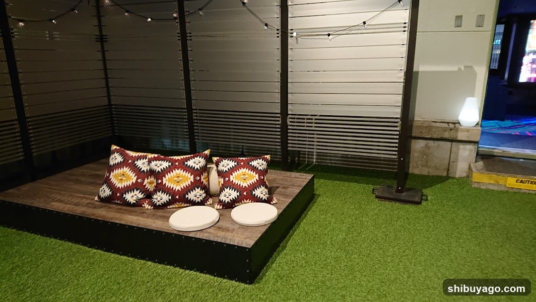 Outdoor Lounge Area