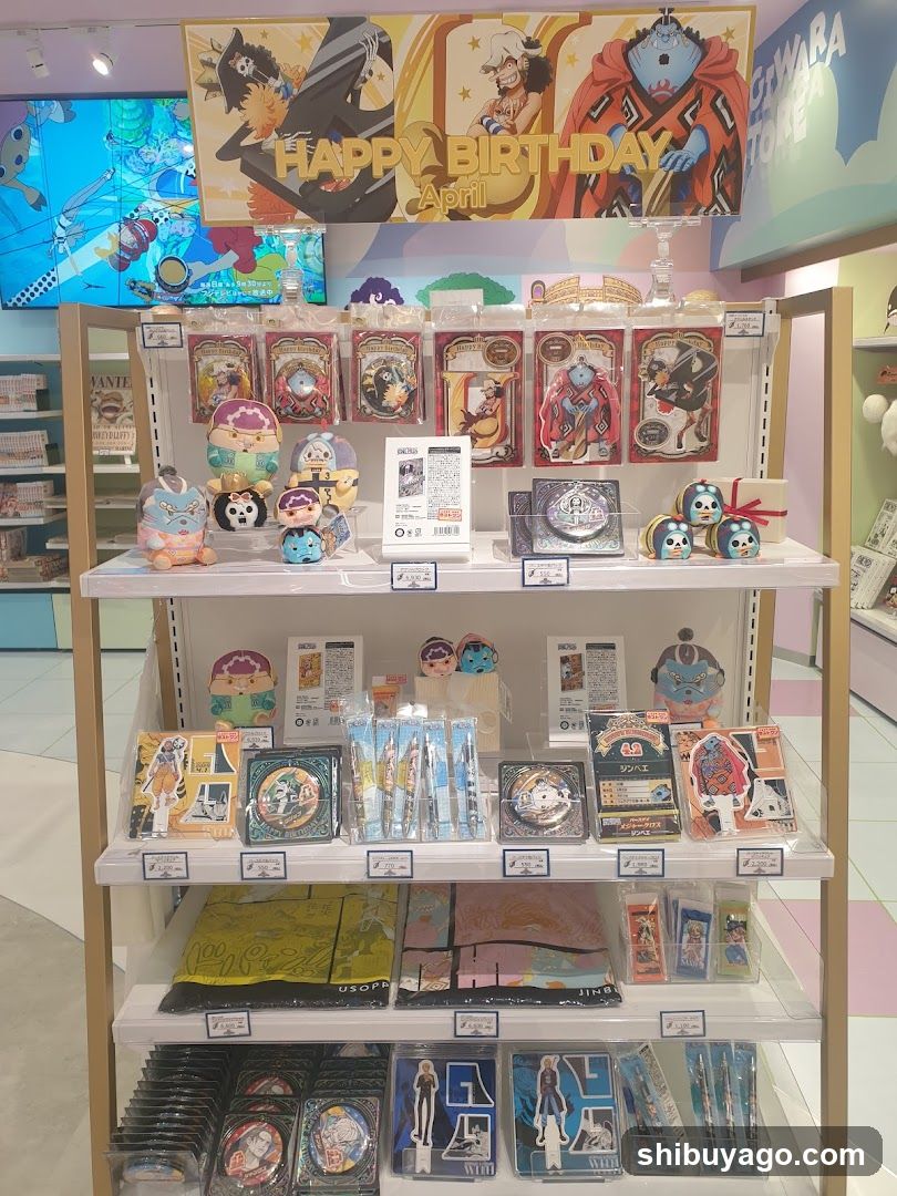 Anime Merchandise Display