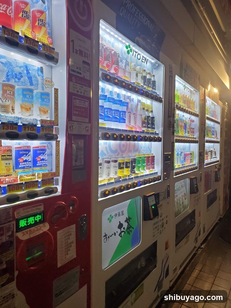 Vending Machines Row