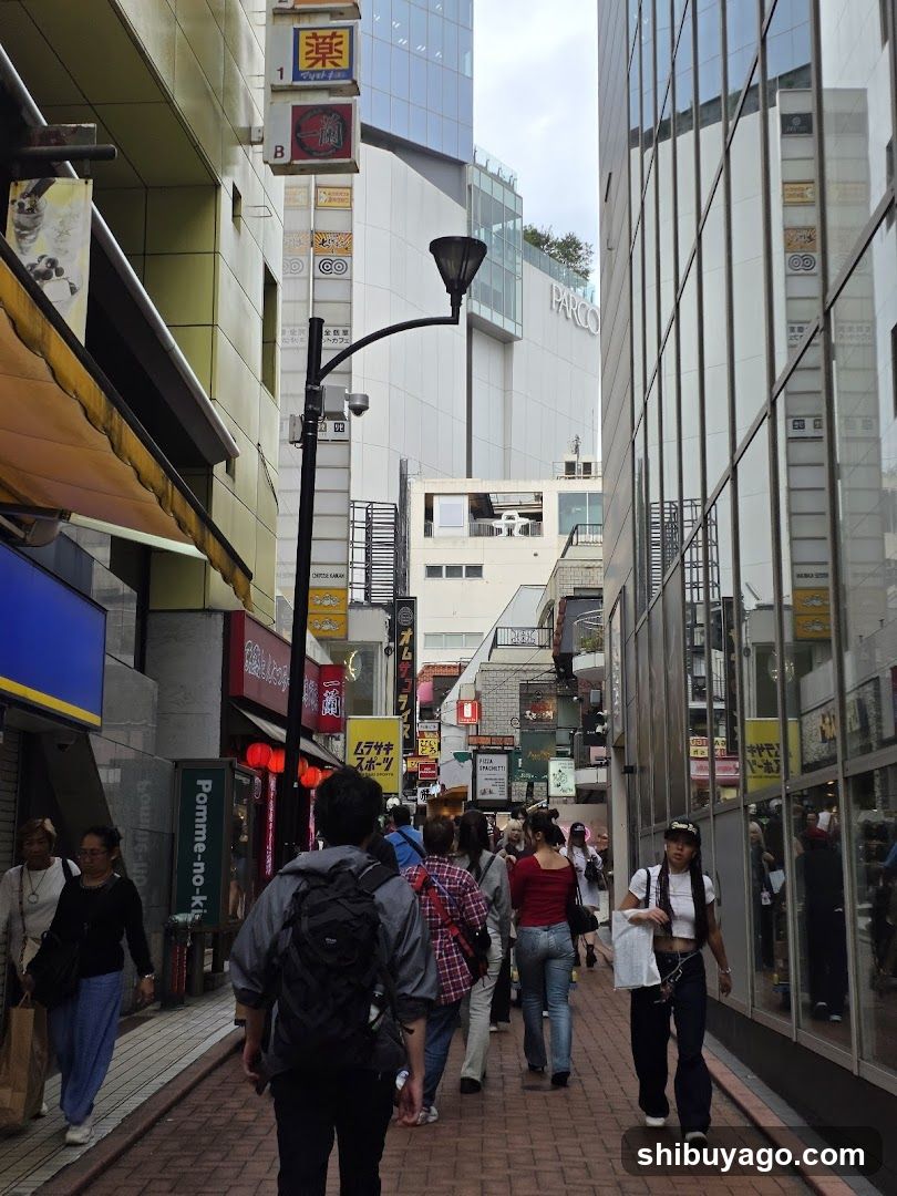 Urban Street Scene with Pedestrians