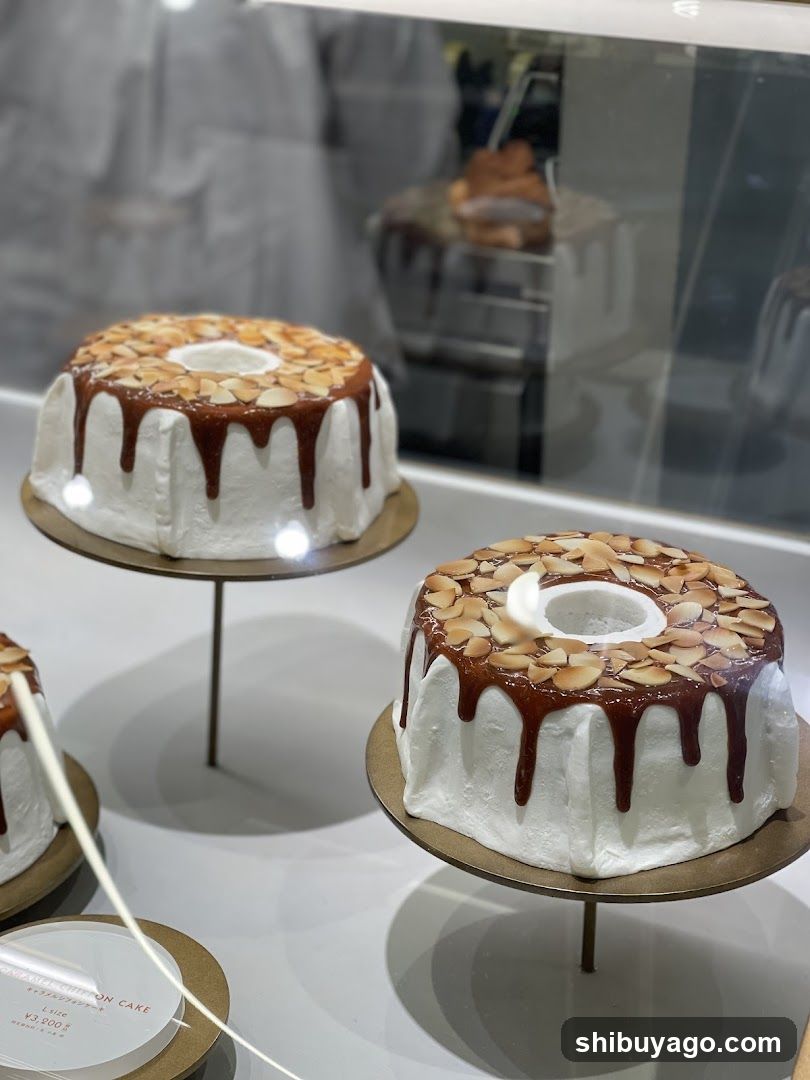 Almond Cake Display