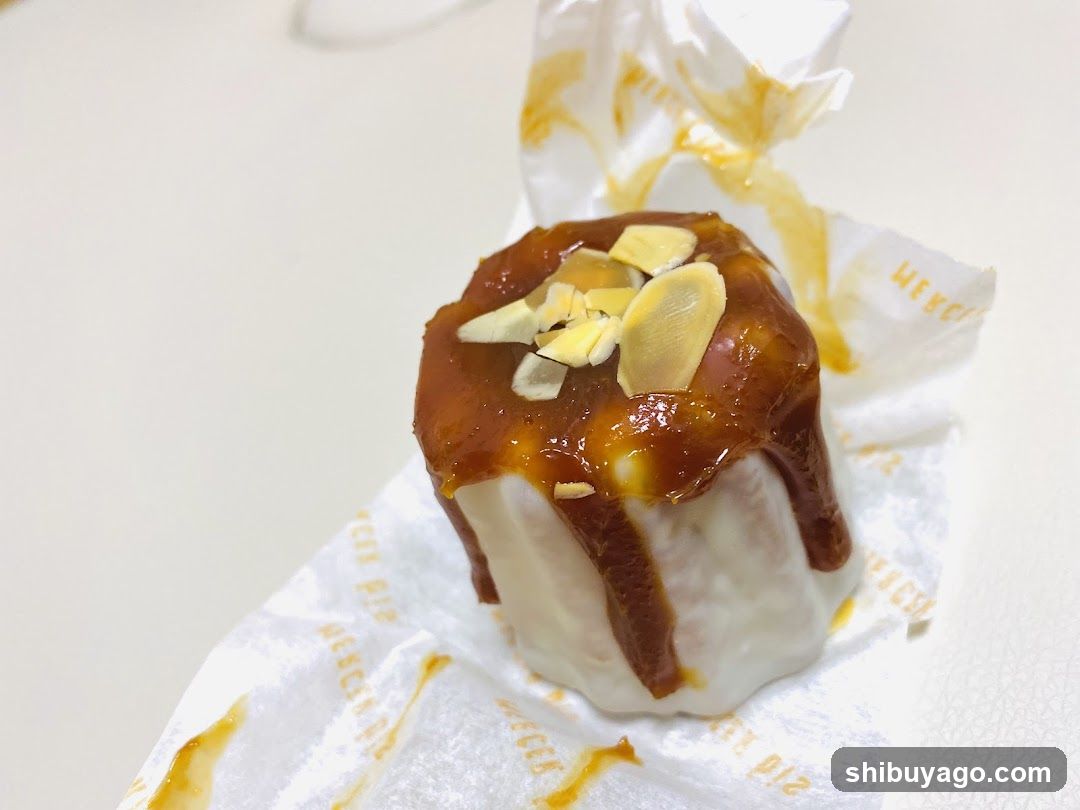 Caramel Almond Dessert