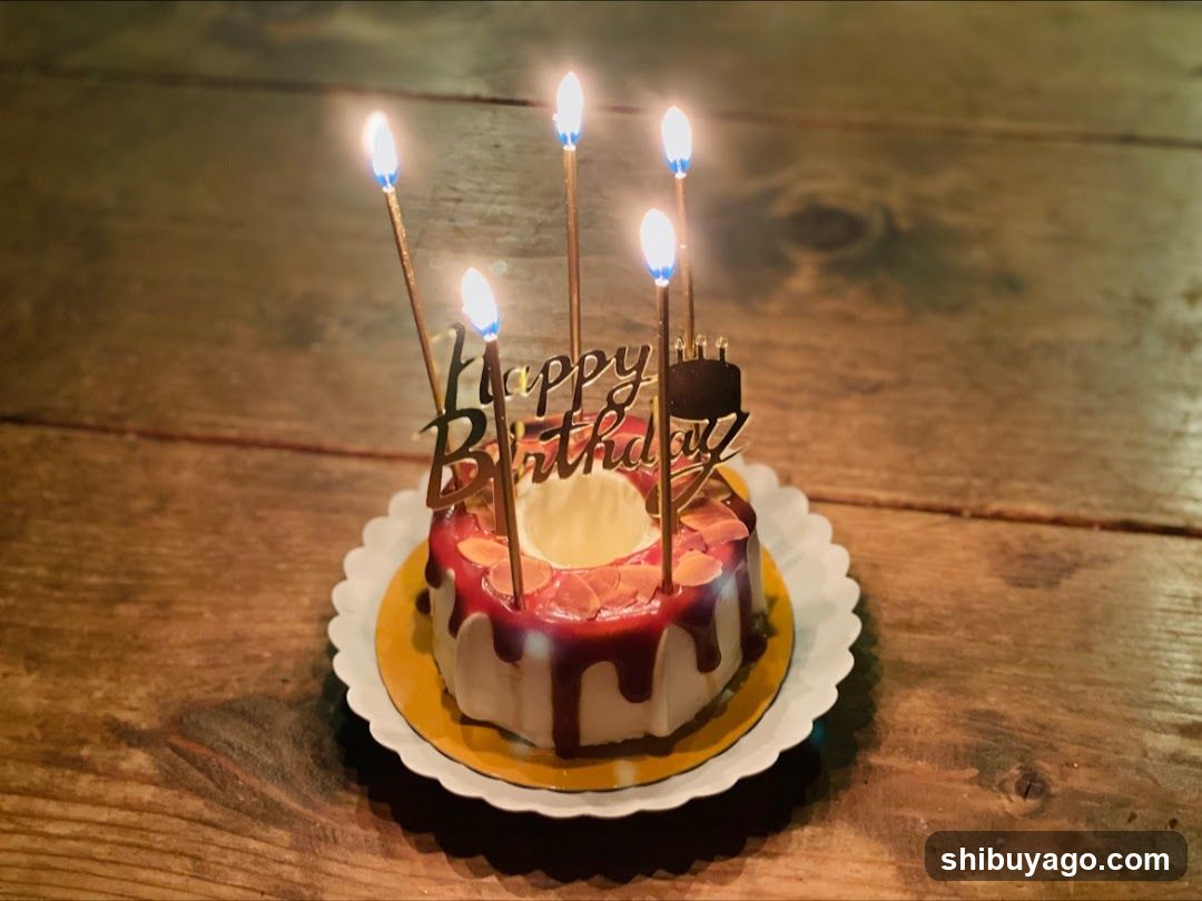 Birthday Cake with Candles