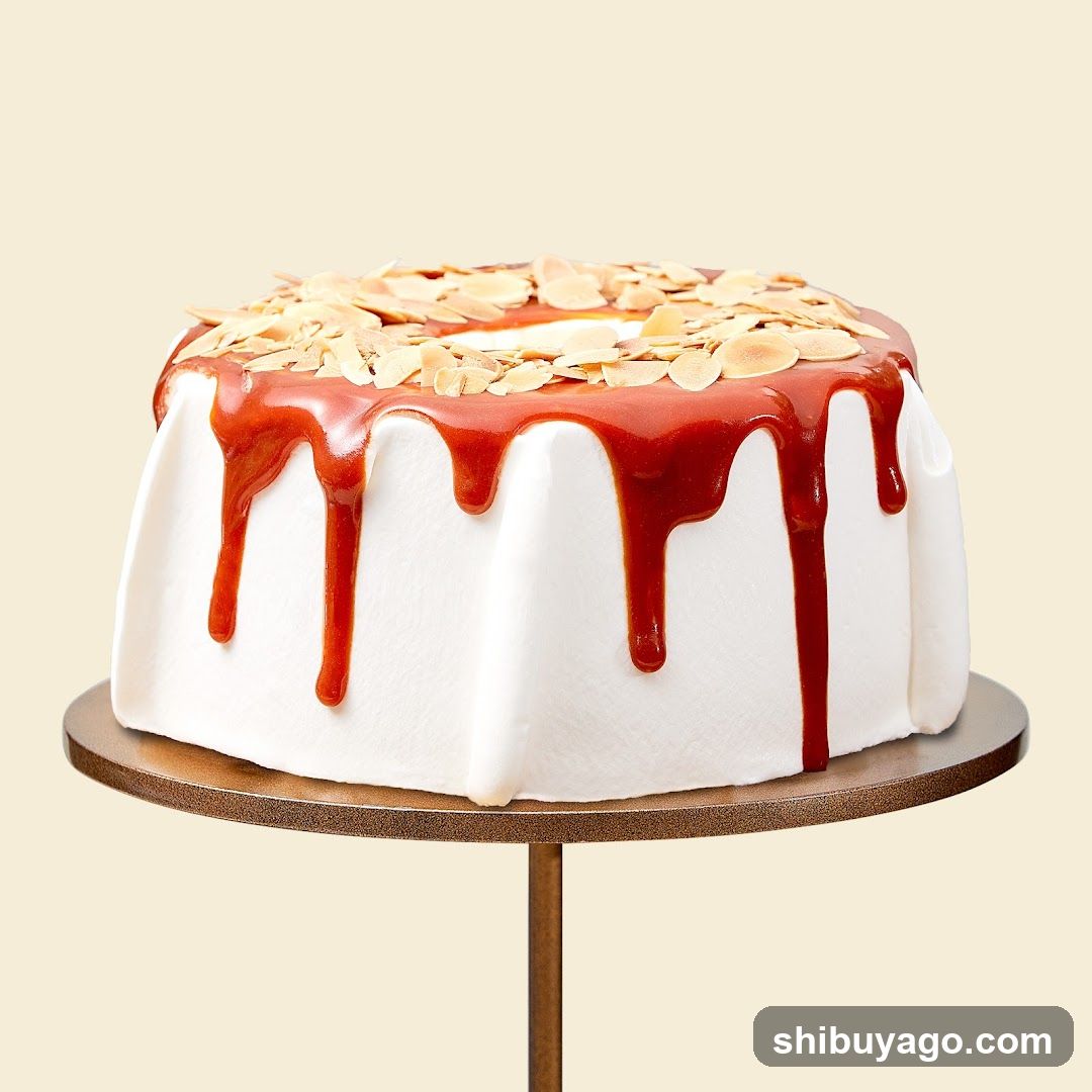 Almond Caramel Cake