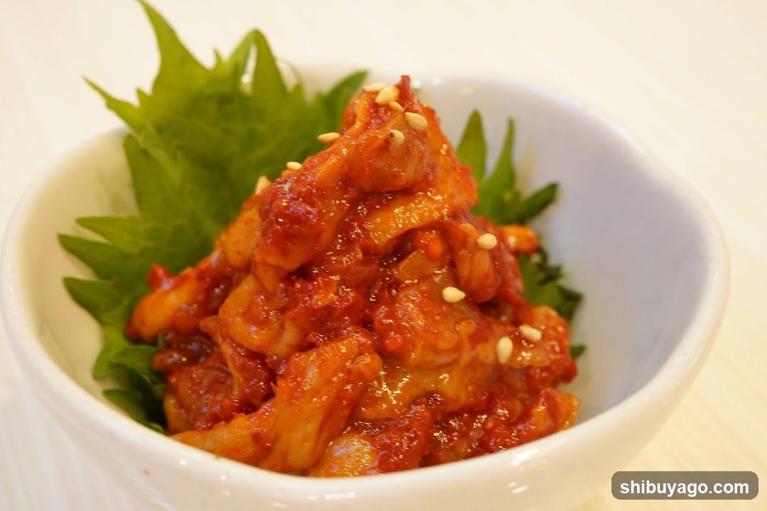 Spicy Pickled Vegetable Dish