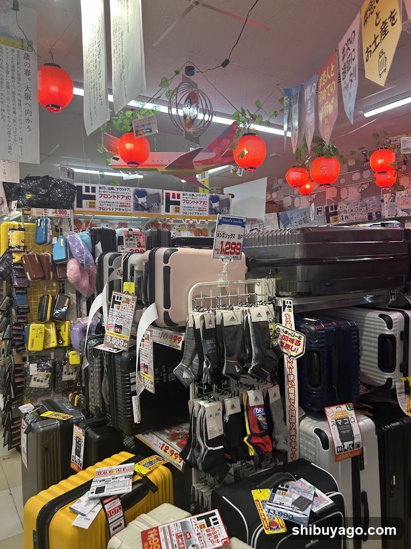 Luggage Store Interior