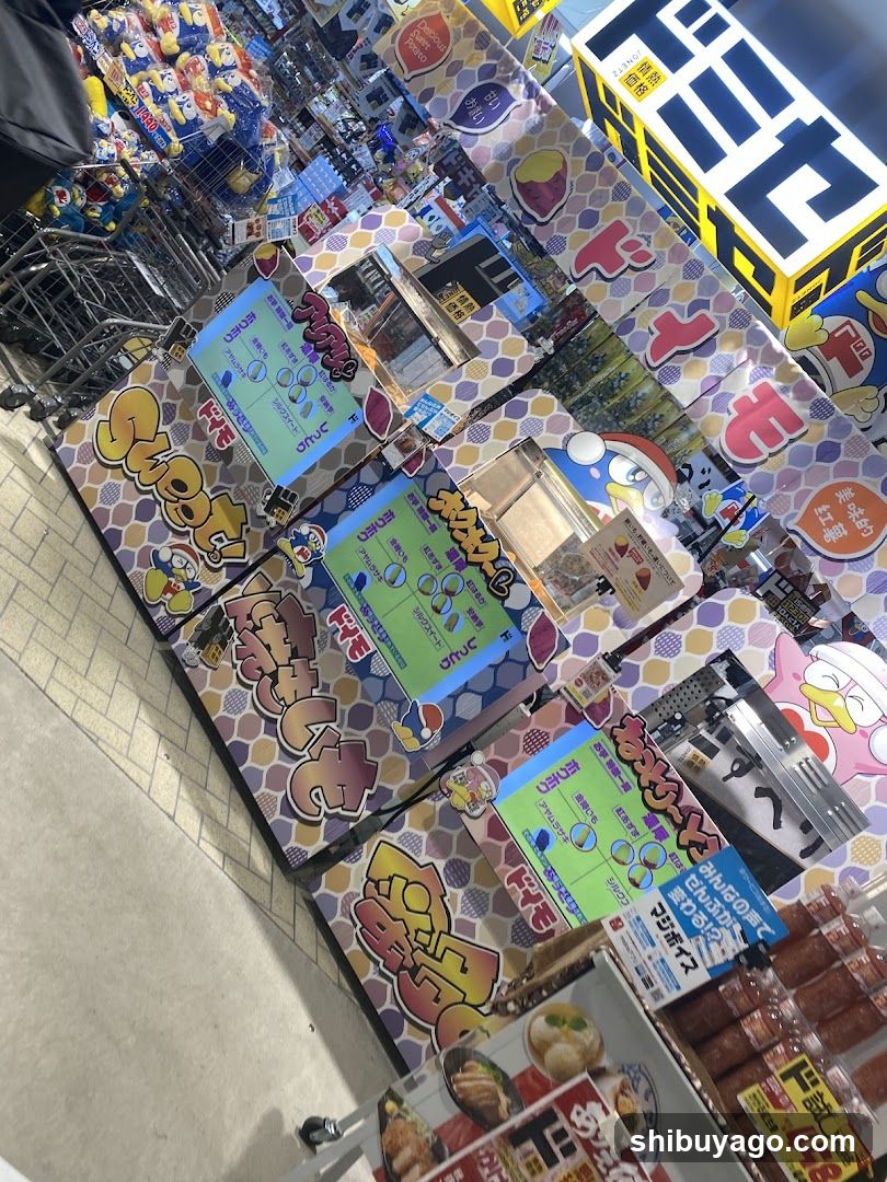 Doraemon-themed display in a store