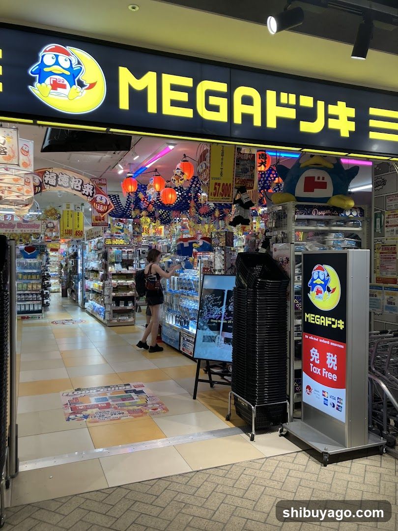 MEGA Donki Store Entrance