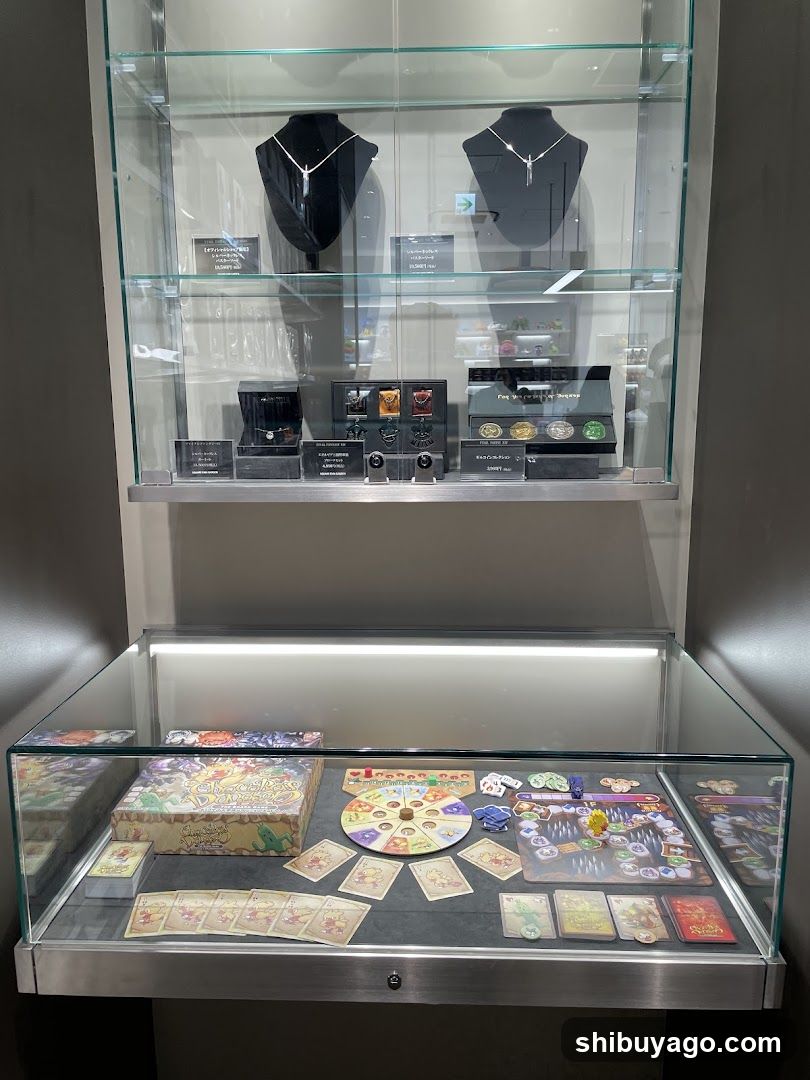 Jewelry and Board Game Display Case
