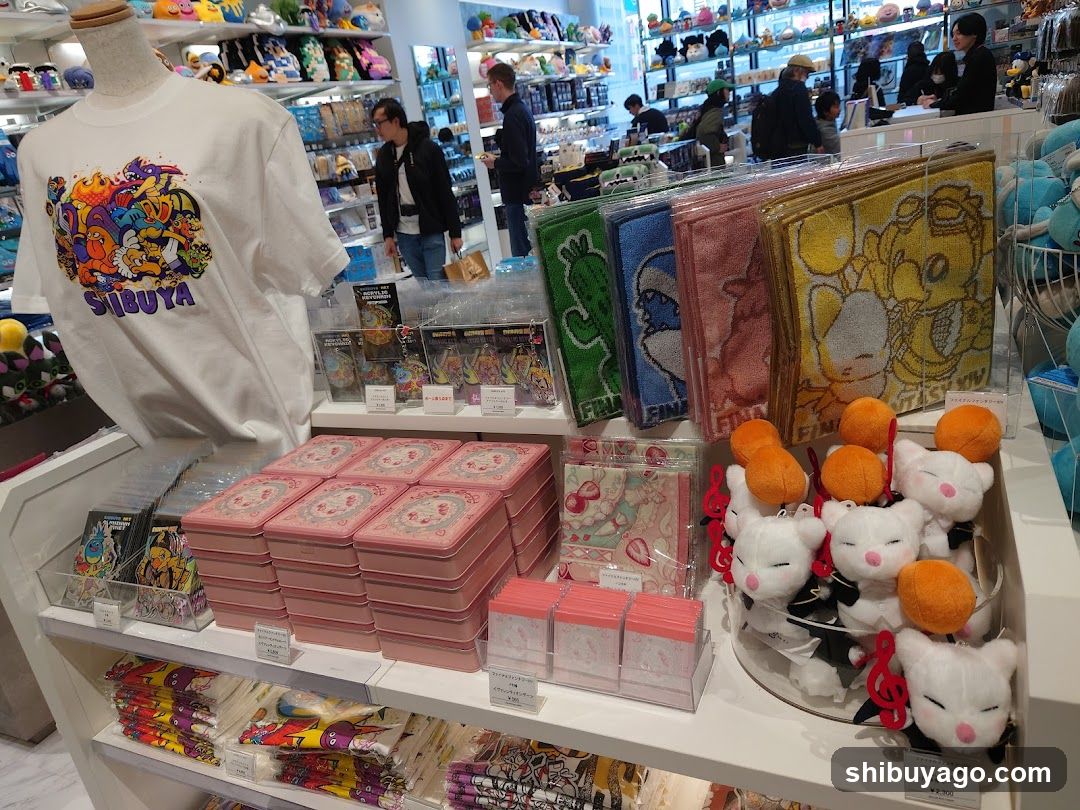 Sticker Shop Interior Display