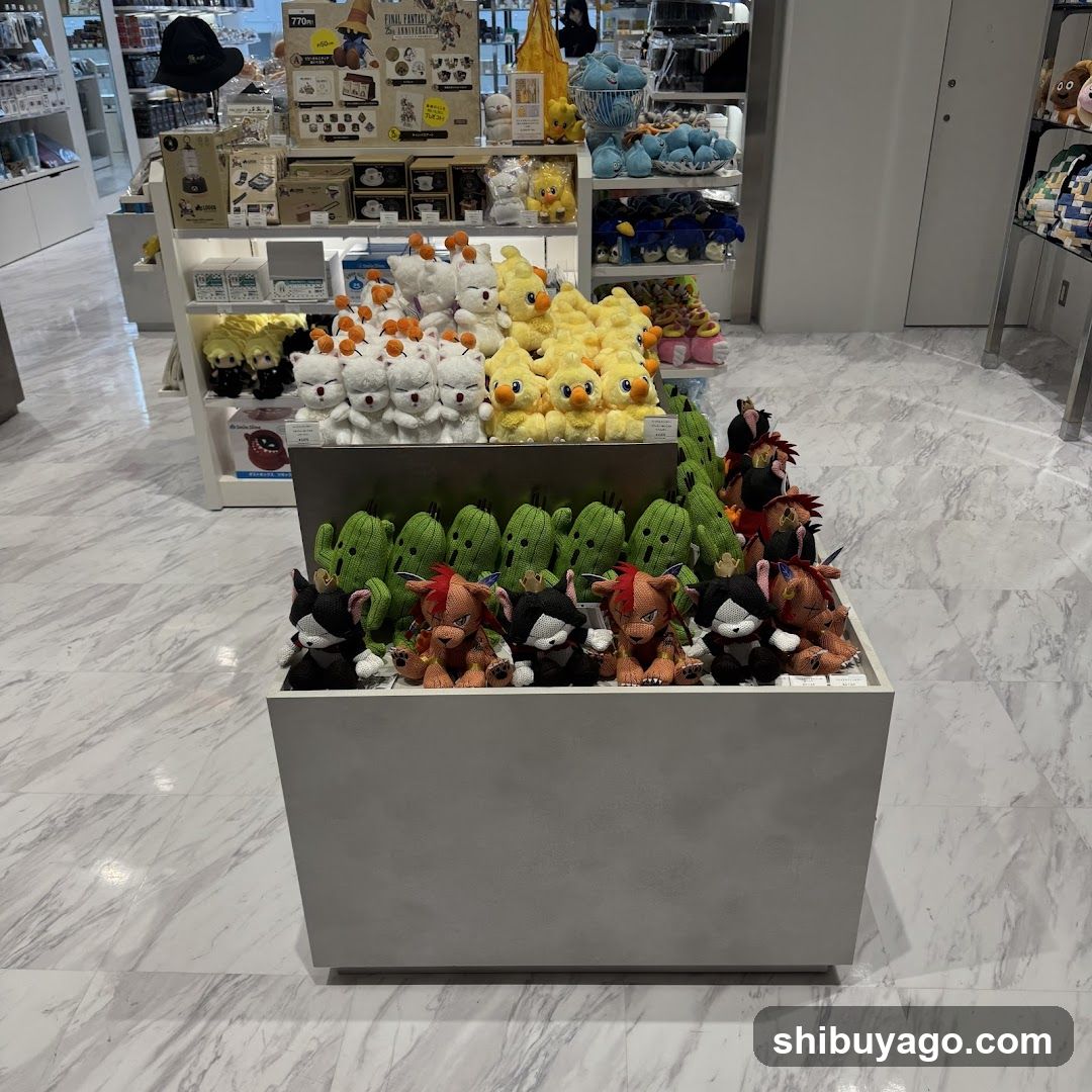 Plush Toy Display in Store