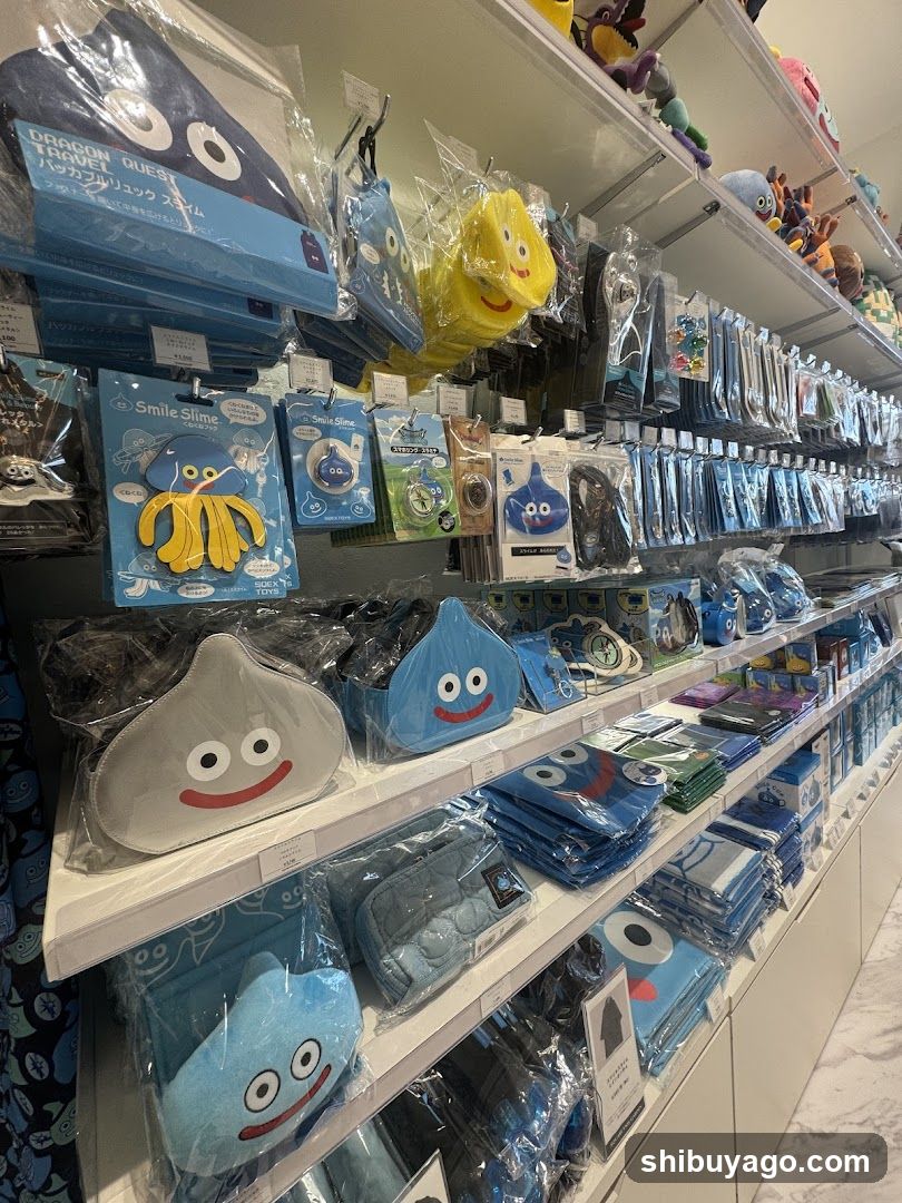 Dragon Quest Merchandise Display