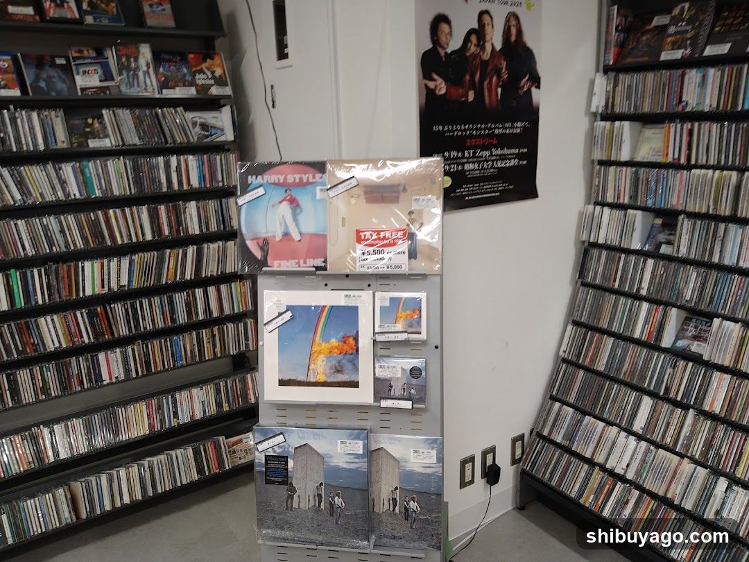 Music Store Interior Display