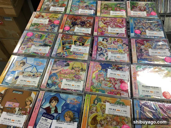 Anime Merchandise Display