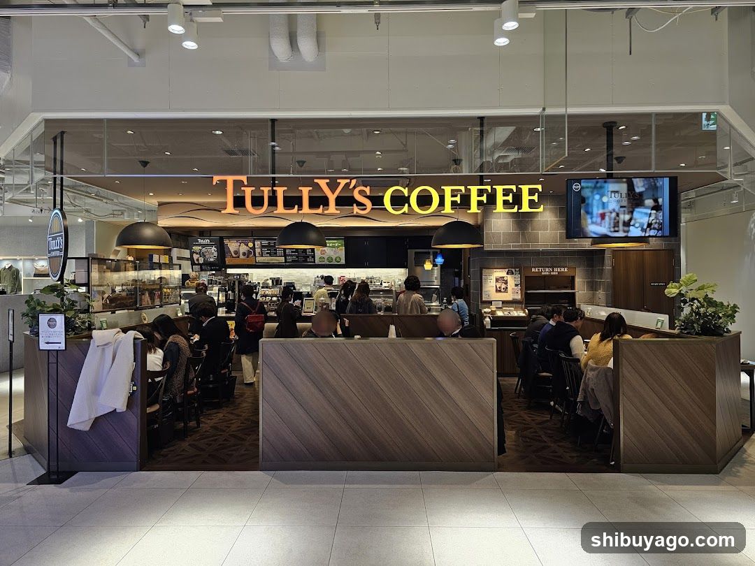 Tully's Coffee Interior View