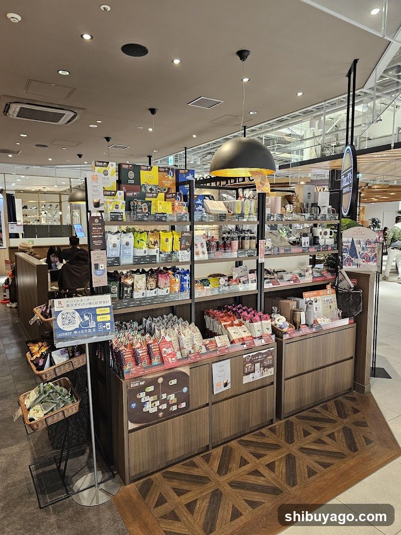 Coffee Shop Interior Display