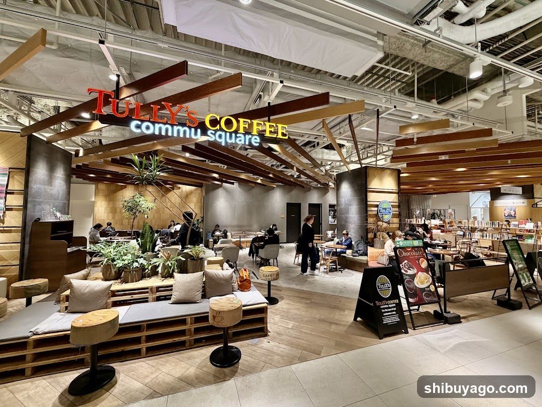 Tully's Coffee Commu Square Interior