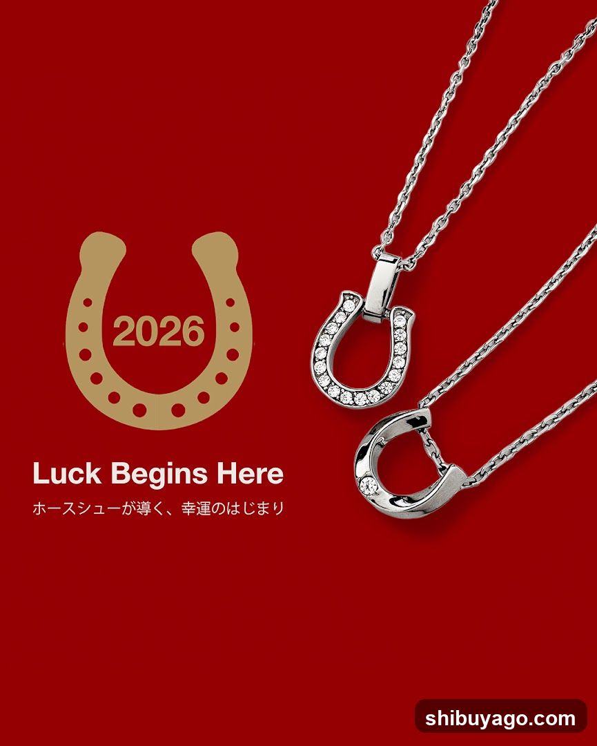 2026 Lucky Horseshoe Jewelry Ad