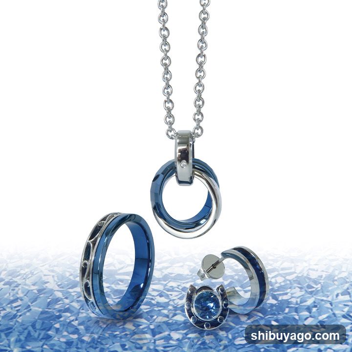 Blue Jewelry Set