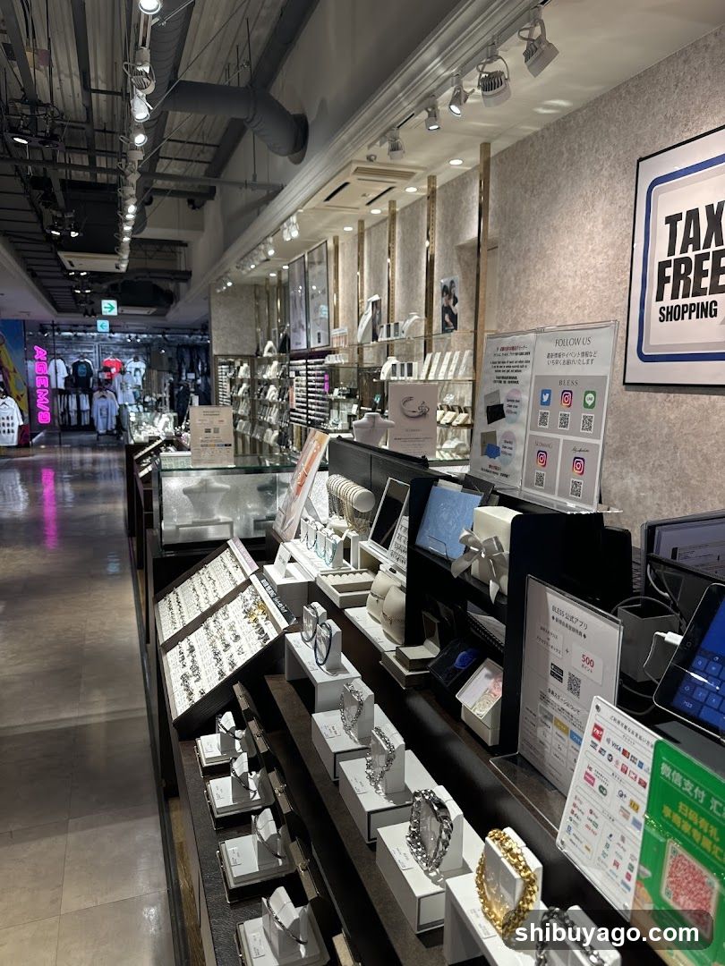 Jewelry Store Interior Display
