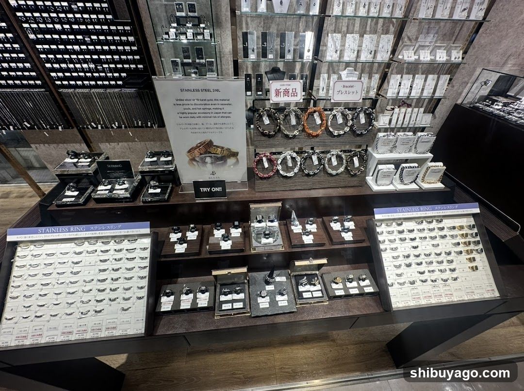 Jewelry Display Counter