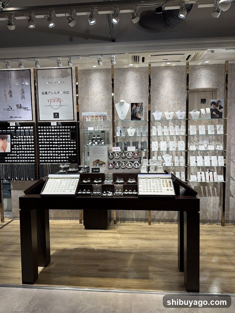 Jewelry Store Interior Display