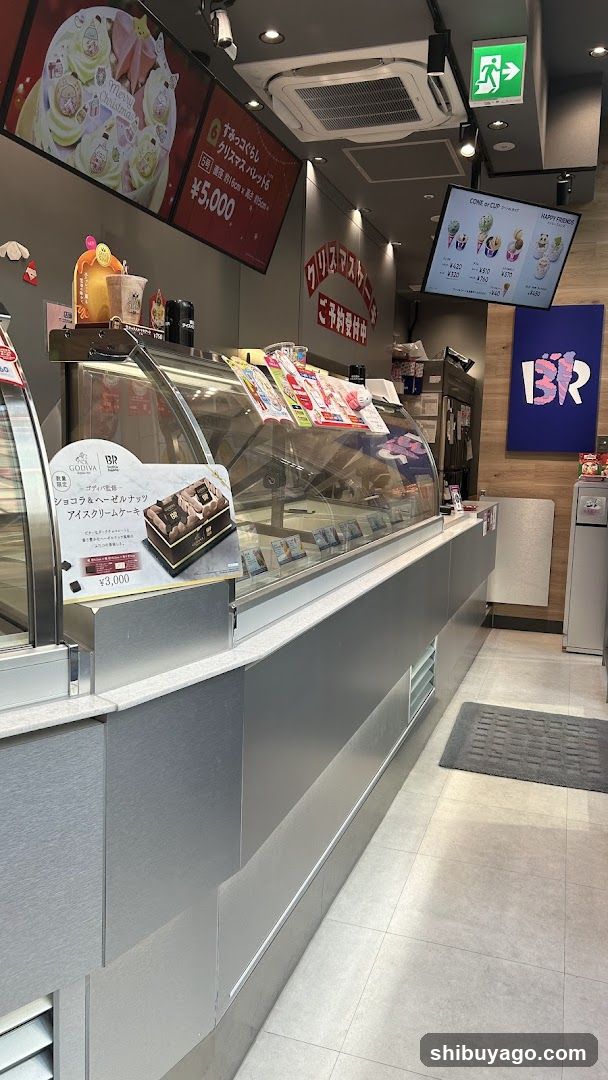 Ice Cream Shop Interior
