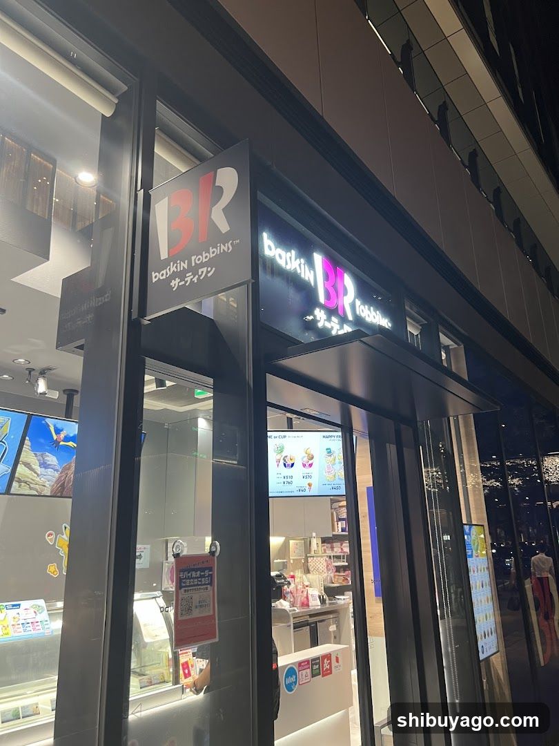 Barkin Robbin Storefront