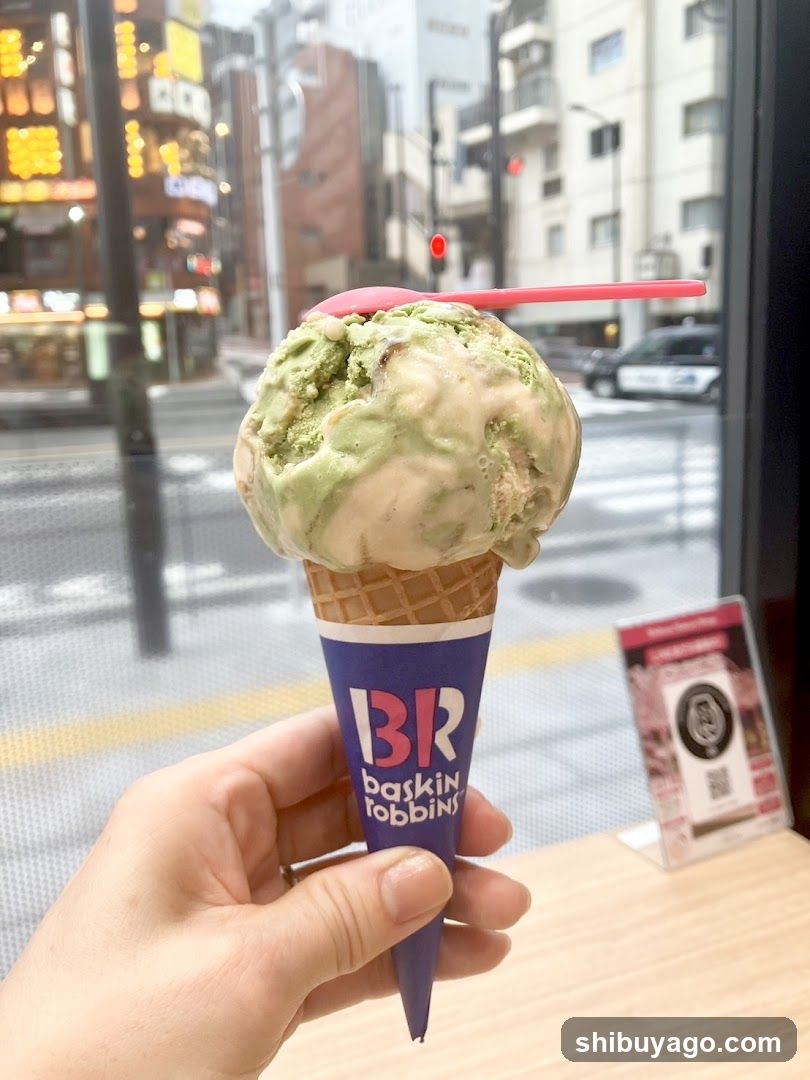 Baskin Robbins Ice Cream Cone